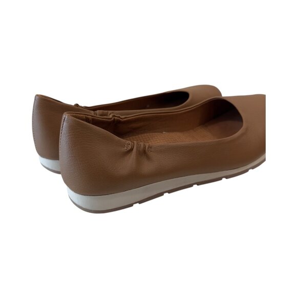 Baretraps Prim Women Ballet Flats SZ 8M Brown Slip-On Comfort Shoe Flexible Sole - Picture 10 of 15